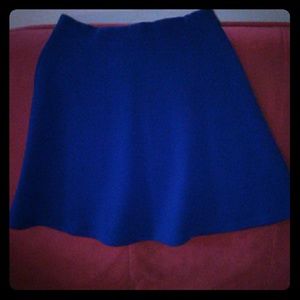 Royal Blue mini skirt